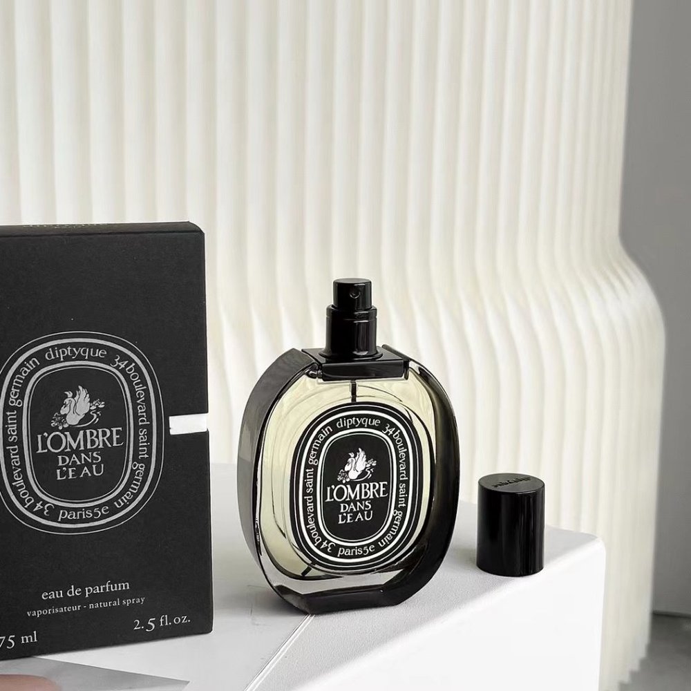 diptyque Toussaint Black Bottle Water in Shadow (Shadow in Water) 75ml Black Bot